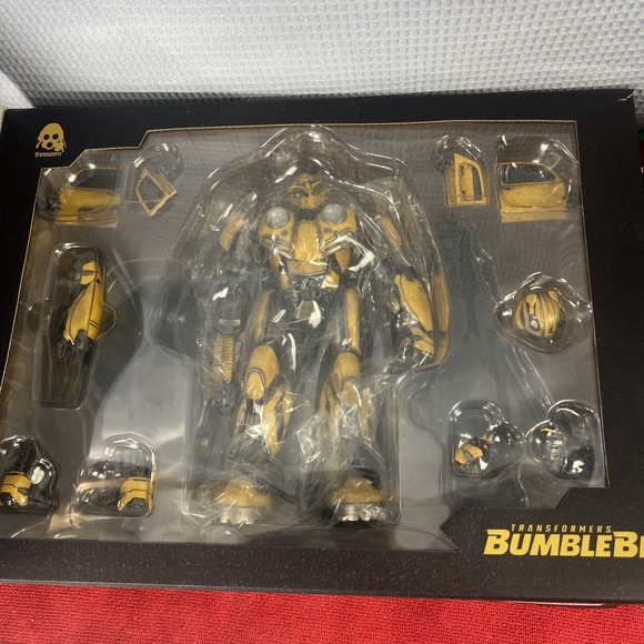 THREEZERO- TRANSFORMERS BUMBLE BEE DLX COLLECTIBLE FIGURE BUMBLEBEE - Picture 2 of 7